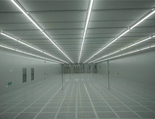 百級(jí)潔凈室裝修FFU龍骨雙層吊頂施工技術(shù)
